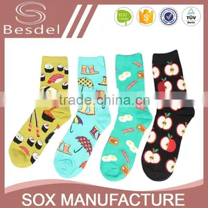 Fun Design Trendy Mens Cotton Socks thumbnail-1
