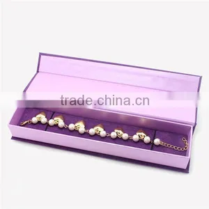 Custom Purple Recycled Cardboard Jewelry Box Ring Box thumbnail-2