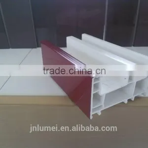 JiNan LuMei Pvc Profiles Window Profile White Color ASA/PMMA/PVC-U thumbnail-2