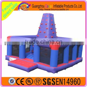 Commercial Grade Inflatable Climbing Wall With Factory Price thumbnail-1
