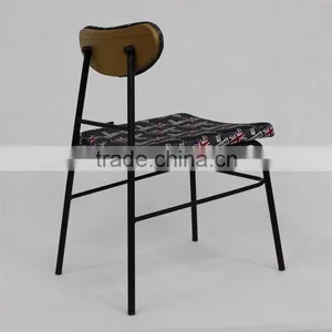 High Quality Wholesale Steel Tube Coffee Chair Hotel Dinning Chairs thumbnail-2