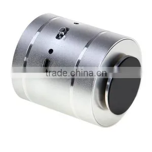 Wholesale Party Silver Bluetooth 2.1 Adin 10w Vibrating Mini Speaker thumbnail-2