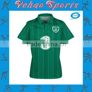 Sublimation Custom Soccer Jersey With Collar thumbnail-2