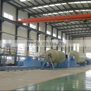 GRP/FRP Horizontal Tank Filament Winding Machine thumbnail-1