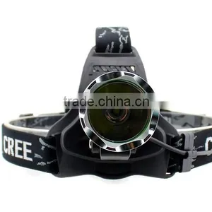 High Power Aluminum 2 LED Rechargeable Headlamp thumbnail-3