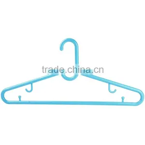 2 Hooks,big Blue Plastic Cloth Hanger thumbnail-1
