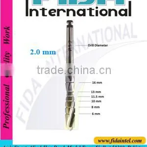 DENTAL DRILL BIT 2.0 mm EXTERNAL IRRIGATION DRILL BIT thumbnail-1