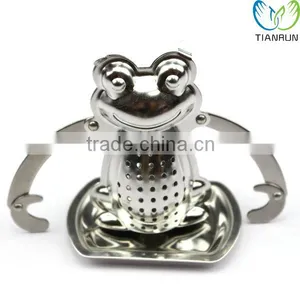 New Design Hot Selling Stainless Steel Frog Shape Tea Infuser thumbnail-1