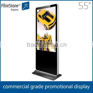 Flint Stone 55 Inch Full HD Floor Stand Advertising Kiosk/electronic Display/lcd Kiosk thumbnail-1