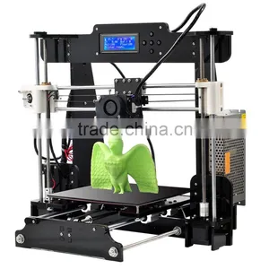 2016 NEW High Precision 3D Printer Machine Upgraded Quality Reprap Prusa i3 DIY 3d Printing Kit 1 Roll ABS Filament 8GB SD Card thumbnail-1