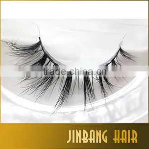 Handmade Makeup Mink Eyelashes Private Label Mink Fake Glamorous Eyelashes 3D Mink Fur Eyelash Extension thumbnail-3