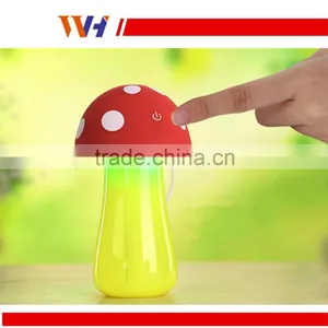 Mushroom Shape Home Used Usb LED Light Air Humidifier thumbnail-2
