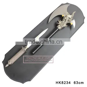 Wholesale Dragon Axe Decorative Swords HK8234 thumbnail-1
