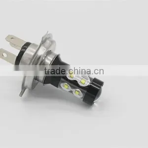 2015 Hot Sale Auto LED Lights H4 50W Car Fog Head Light DRL Headlight High Beam 12V DC thumbnail-2