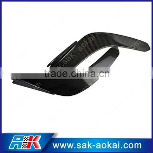 100% Real Carbon Fiber Car Front Splitter Flap for Universal Using thumbnail-1
