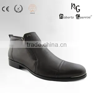 Genuine Leather Wholesale Rubber New Model Man Shoe thumbnail-1