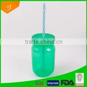 Plastic Mason Jar With Plastic Lid,Colored Plastic Mason Jar thumbnail-1
