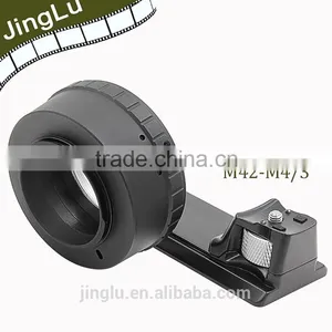M42 Lens to Micro 4/3 M4/3 Adapter Lumix G1 GH1 GF1 EP-1 With Long Tripod thumbnail-4