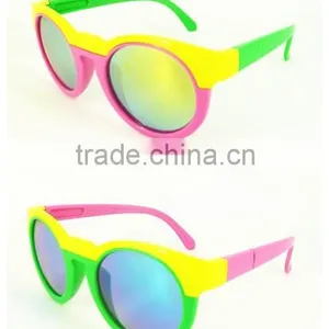 2015 Hot Selling Plastic Custom Mirror Lens Children Sunglasses thumbnail-3