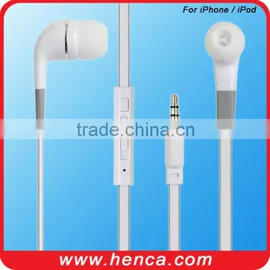 Manufactory Price OEM Colorful Earphone With Flat Line for IPhone Galaxy thumbnail-1
