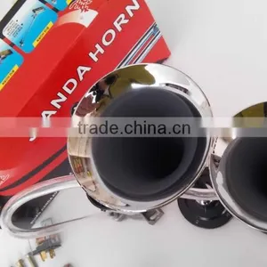 Car Boat Truck Loud 12V 128db Compressor Twin Trumpet Air Horn thumbnail-2