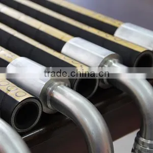 Top Quality 4SH 4SP R13 R12 Hydraulic Flexible Rubber Hose thumbnail-2