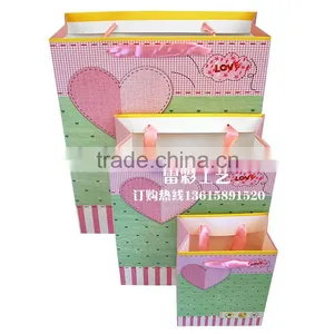 2016 Cheapest Factory Machine Made Luxury Paper Bag thumbnail-2