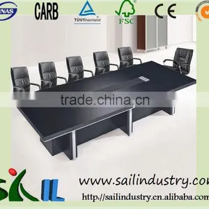 Manufacture Supply Modern Simple Melamine Conference Table thumbnail-1