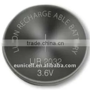 Button Cell Battery 3.6 Volt LIR1620 Lithium Rechargeable Battery Lir1620 Lir2016 thumbnail-2