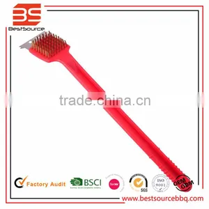 Multifunctional Bbq Tool Cleaning Brush With pp Handle Made in China thumbnail-1