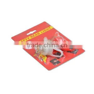 Round Silicone Shell Colorful Rear Light For Bike thumbnail-6