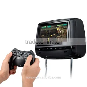 EONON L0290 7" HD Car Headrest Monitor With Built in DVD (Black Color) thumbnail-4