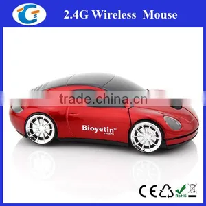 Wheeled Scroll Vehicle Shaped Wireless Mouse thumbnail-6