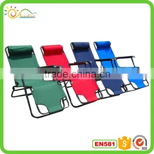 Outdoor Folding Sun Lounger Chairs, Portable Chaise Lounge Chair/folding Beach Lounger thumbnail-1