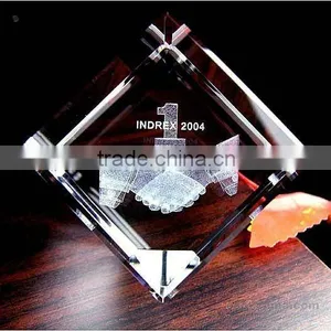 Prominent Technical Image Crystal Trophy 3D Photo Mini Laser Engraver thumbnail-6
