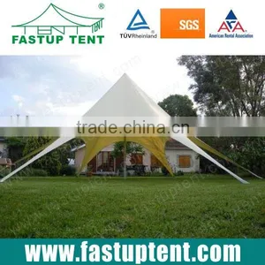 White Star Shape Tent for Garden or Park Sehlter Shade Use thumbnail-3