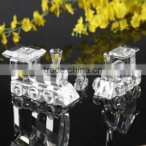 Customized Size Crystal Model Aircraft Transparent Toy Train 3d Scale Model Train for Kids' Gifts and Home Decoration thumbnail-1