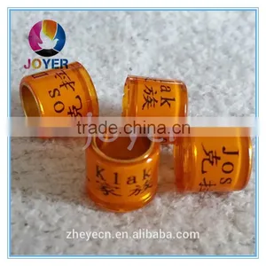 100pc Free Shipping for Pigeon Breeder Pigeon Fanciers Pigeon Club Pigeon Ring With Pigeon Photo thumbnail-1
