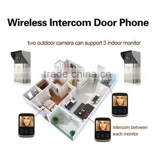 New Arrival Cheap Wholesales Wireless Color Video Door Phone thumbnail-1