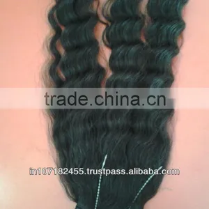 Virgin Human Hair Deep Wave From Indian Temple thumbnail-1