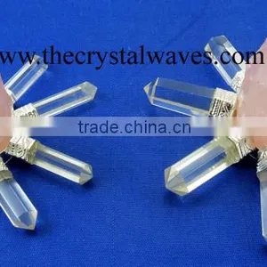 Rose Quartz Rough Point Crystal Pencil Energy Generator thumbnail-1