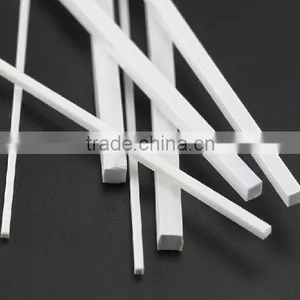 Model Square Tube in Plastic Profile, Plastic Scale Tube, DIY Model Material, Materials for Architecture Models thumbnail-3