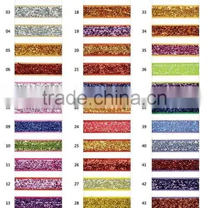 Sparkly Glitter Metallic Velvet Ribbon for Elastic Hair Band thumbnail-3