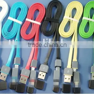 2 In1 Usb Cable Usb Data Cable for Iphone/samsung thumbnail-1