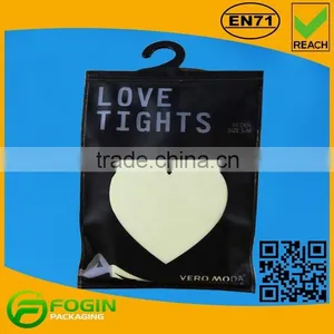 Zipper Pvc Hook Bag for Underwear Packaging thumbnail-1