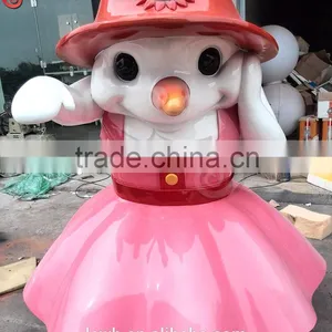 Fiberglass Cartoon Characters for Garden Decoration Statue thumbnail-2