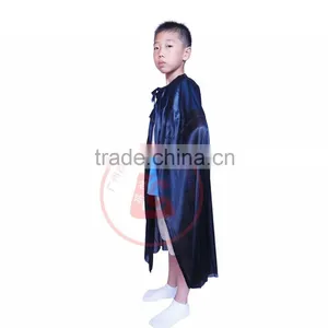 Sexy Cheap Superhero Cape Halloween Vampire Satin Capes for Kids thumbnail-3