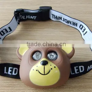 Soft Pvc Animal Coon Mini Headlamp thumbnail-3