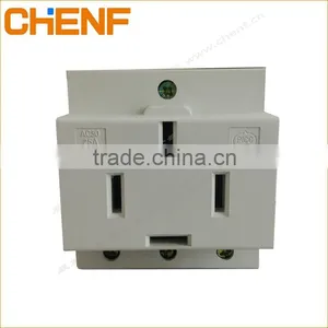 Hight Quality Chenf AC30 Module Sockets Digital 25A Three-phase Four-wire 440v Voltage Socket thumbnail-1