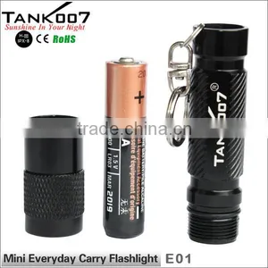 Led Flashlight Keychain Aluminium Flashlight Led Flashlight Keychain With Moq 1000pcs TANK007 E01 thumbnail-6